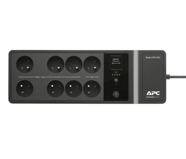 APC BE650G2-CP Back UPS 650VA/400W 6+2xFR, lad. USB-A - 555135 - zdjęcie 4